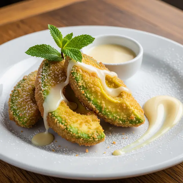 Resep Alpukat Goreng Tepung (Image by Gemini AI)