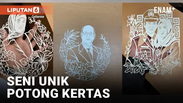 VIDEO: Cutterme, Seni Memotong Kertas Memakai Cutter