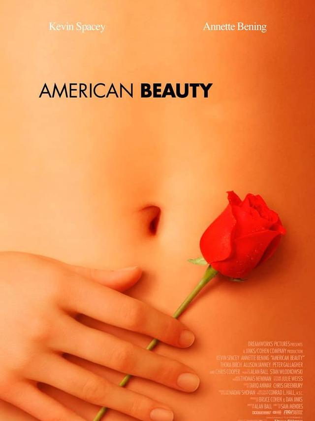 Poster film American Beauty. (Foto: Jinks/Cohen Company/ DreamWorks Pictures/ IMDb)