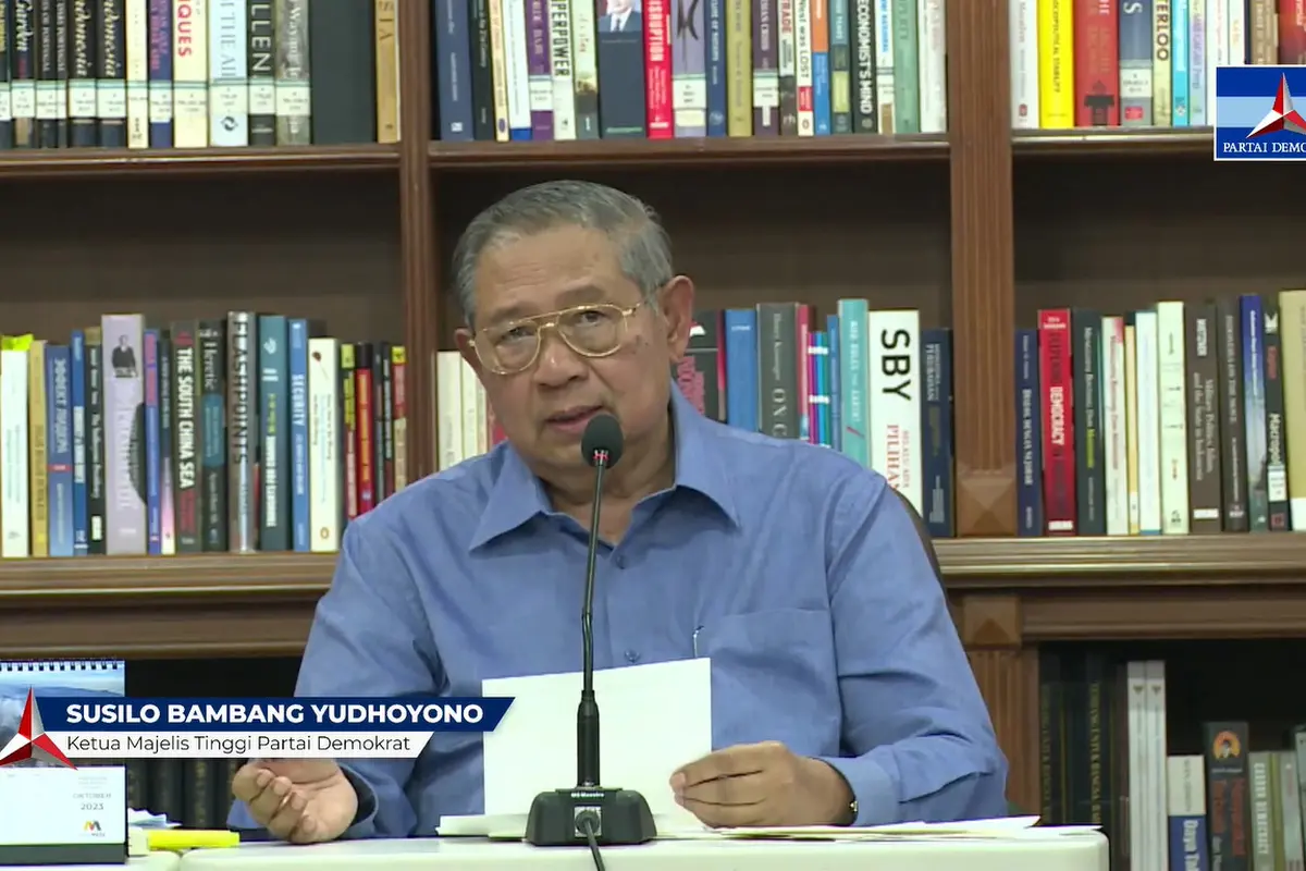 Ketua Majelis Tinggi Partai Demokrat Susilo Bambang Yudhoyono (SBY) soal Anies-Cak Imin