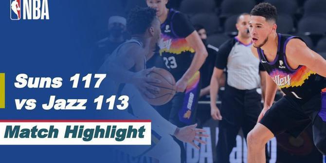 VIDEO: Highlights Laga Seru NBA Hari Ini, Phoenix Suns Taklukkan Utah Jazz 117-113