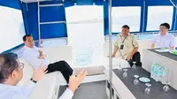 Presiden Jokowi kunker di Sulawesi Utara. Di hari ketiga kunker, rencananya Jokowi akan mengunjungi Bunaken hingga Pantai Malalayang. (Foto: Laily Rachev - Biro Pers Sekretariat Presiden)