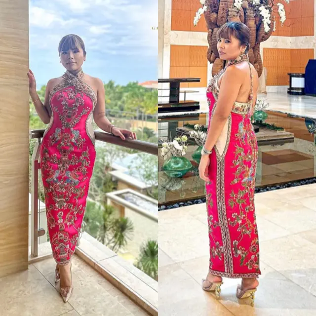 Pesona Felicia Hutapea Anak Kedua Hotman Paris, credit: @gv_gabriellavania.