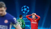 Ilustrasi - MU dan Chelsea gagal lolos ke Liga Champions (Bola.com/Adreanus Titus)