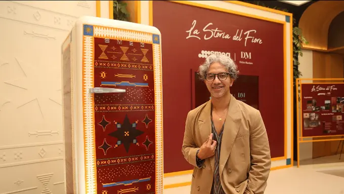 SMEG dan Didiet Maulana Pamerkan Kulkas Berdesain Ikonik