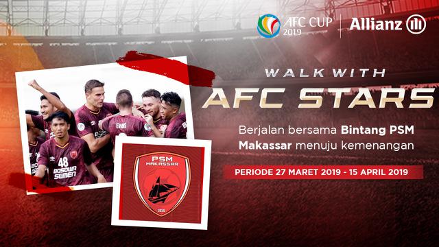 Allianz Walk with AFC Stars PSM Makassar