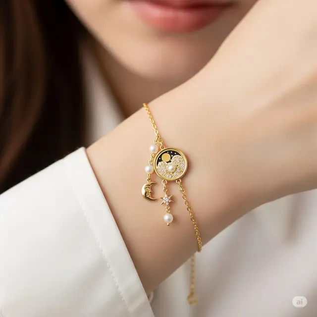 Model Gelang Jam Emas. Foto: Gemini