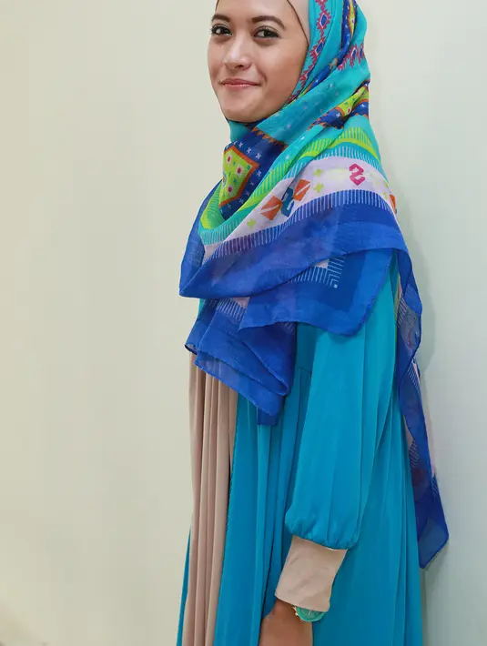 Dalam film yang diangkat dari novel karya Aguk Irawan ini, Adhitya Putri memerankan tokoh bernama Weni. (Deki Prayoga/Bintang.com)