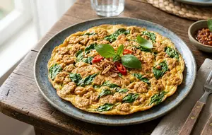 Resep Omelet Tempe Kemangi, Variasi Olahan Telur Agar Tidak Bosan