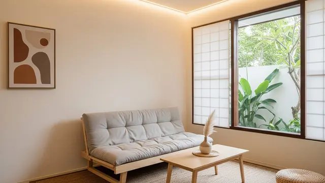Model Sofa yang Cocok untuk Ruang Tamu Rumah Minimalis Futon