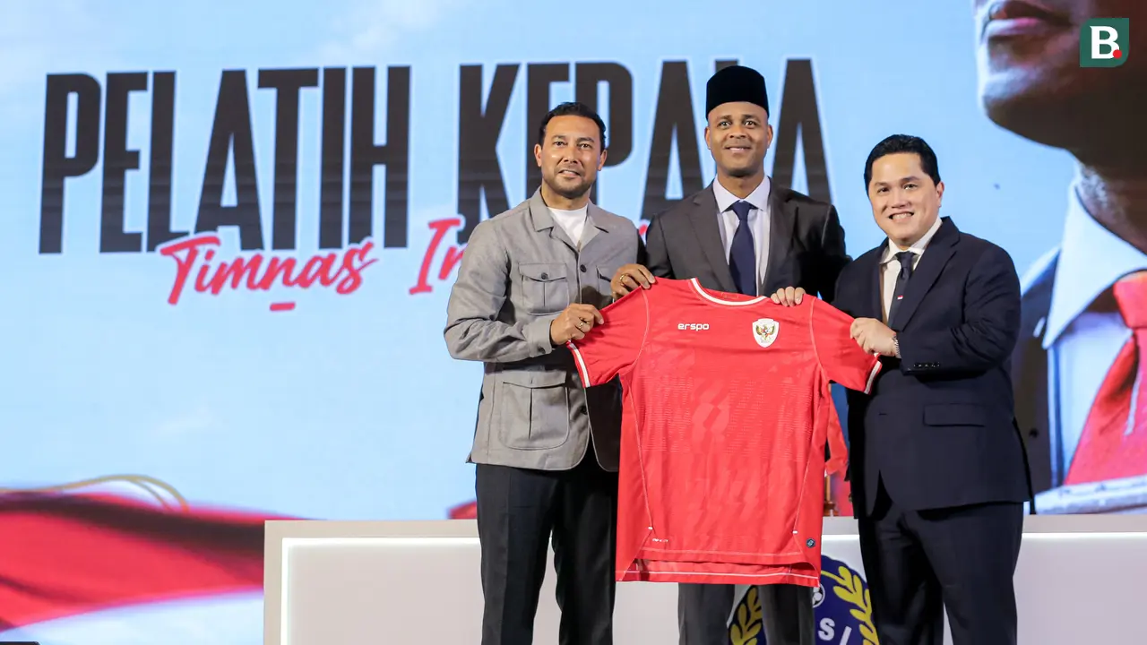 Foto: Patrick Kluivert Resmi Dikenalkan PSSI Jadi Pelatih Baru Timnas Indonesia