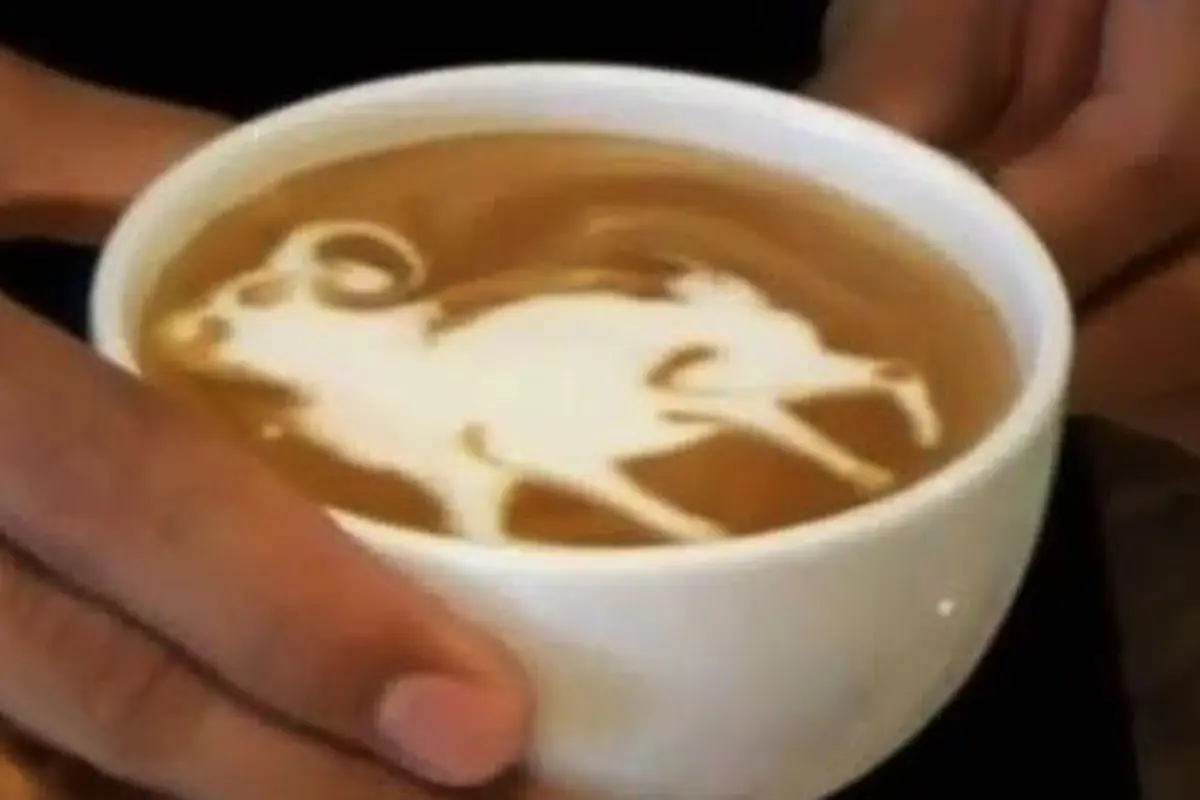 Ingatkan Berkurban, Barista Ini Sajikan Kopi Siluet Kambing