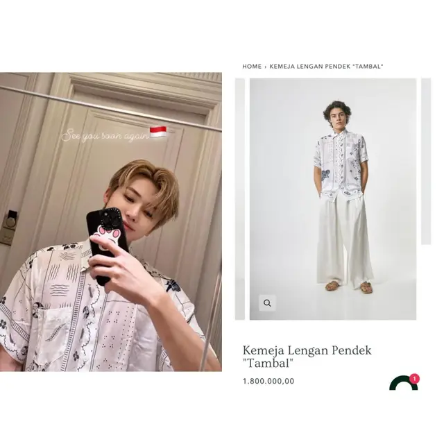 Gaya Jaemin NCT Dream Pakai Kemeja Brand Lokal Rp1,8 Juta Pasca Konser Indonesia