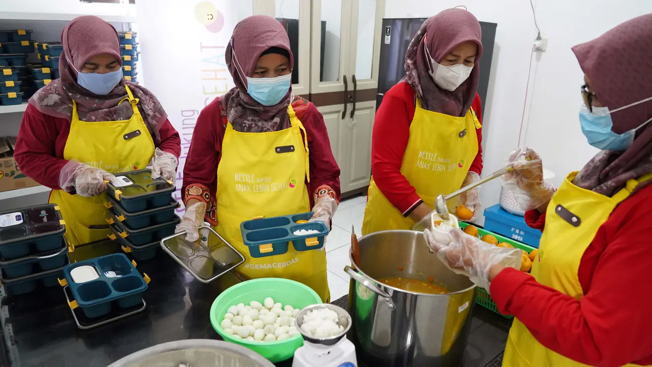 Dukung Percepatan Penurunan Stunting, Nestlé Indonesia dan BKKBN Hadirkan Dapur Sehat