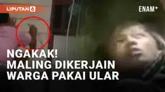 Aksi pencurian yang gagal kerap kali berakhir dengan pengeroyokan pada pelaku. Namun yang terjadi pada maling berikut ini tidak seperti biasanya. Maling menjadi tumbal kejahilan warga saat terkurung.