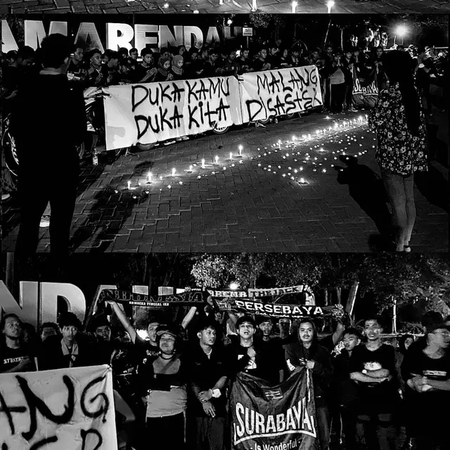 6 Aksi Solidaritas Suporter Bola Indonesia untuk Kanjuruhan, Gelar Doa Bersama