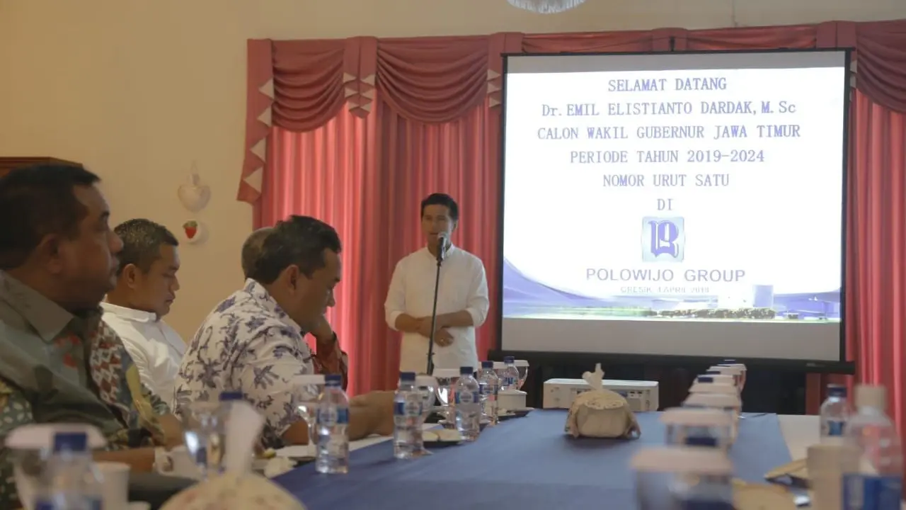 Calon Wakil Gubernur Jawa Timur Emil Dardak