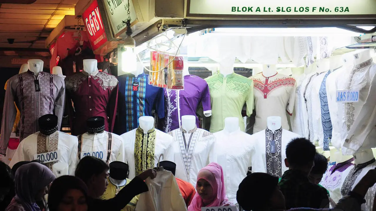 Sambut Ramadan, Tanah Abang Mulai Diserbu Pengunjung