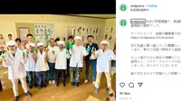 Pembuatan Pasta Gigi Astronot Melibatkan Penyandang Disabilitas di Jepang. Foto: instagram @oralpeace