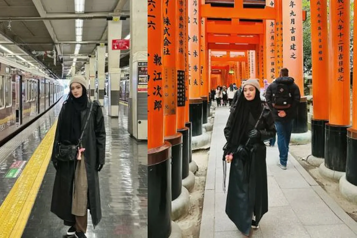 Potret Inara Rusli Ajak Anak-Anak Liburan ke Jepang (credit: instagram/mommy_starla)