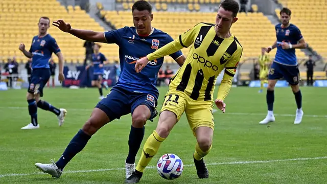 Wellington Phoenix vs Newcastle Jets pada tahun 2023 silam