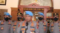 Kadiv Propam Polri Irjen Pol Ferdy Sambo saat di Polrestabes Surabaya. (Dian Kurniawan/Liputan6.com)