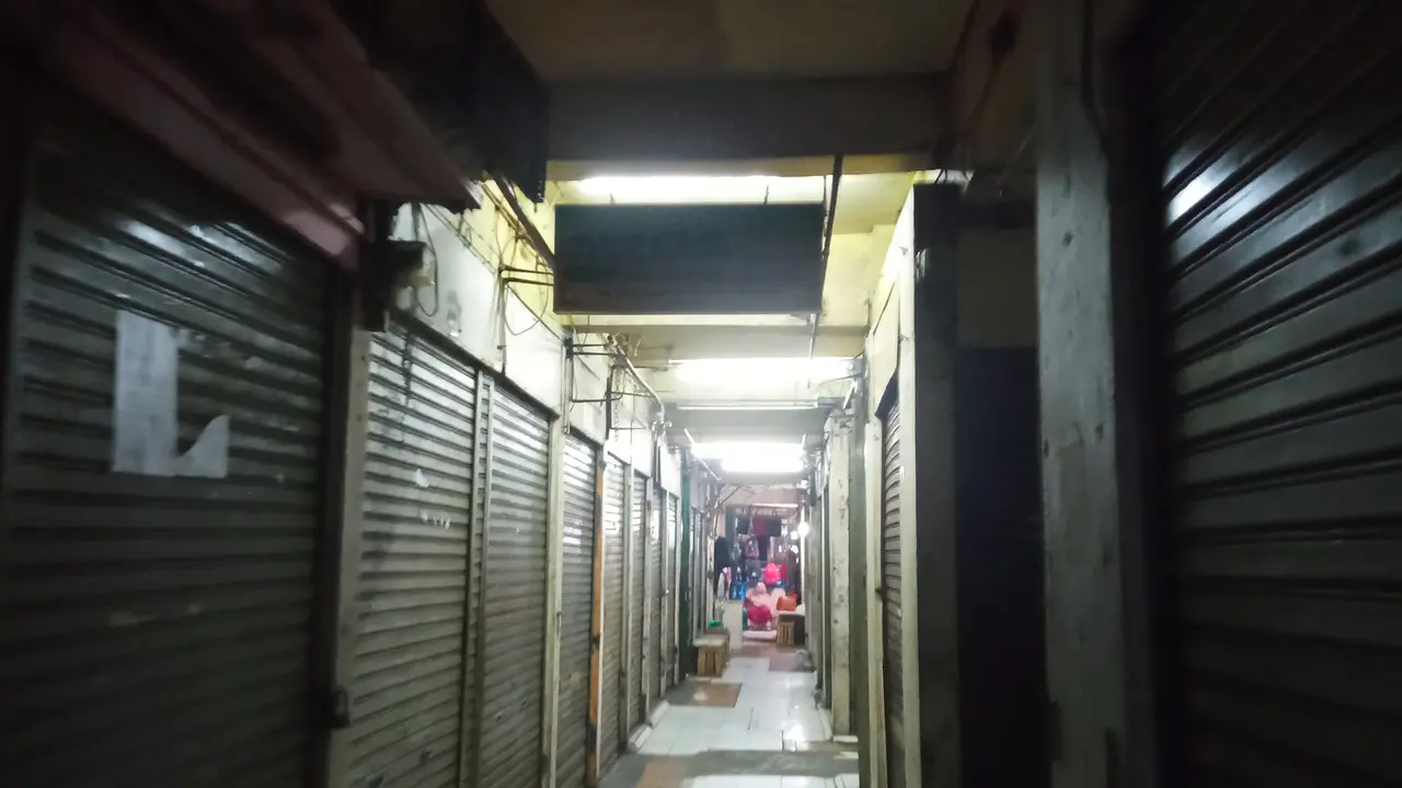 Pasar Tanah Abang Blok G Sepi