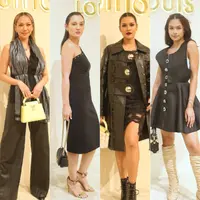 Selebritis Tampil Monokrom Sambil Bawa Tas Louis Vuitton. [Fimela/Adrian Putra]