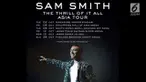 Sam Smith akan segera menggelar tur di Asia. Beberapa kota akan disambangi penyanyi asal Inggris ini, termasuk Indonesia?