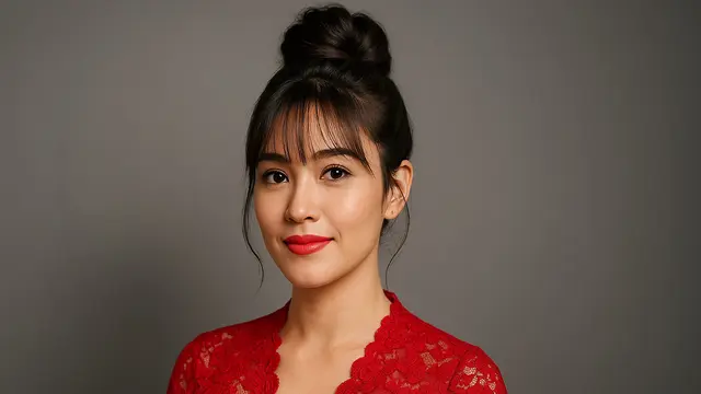 7 Model Sanggul Modern dengan Poni untuk HUT RI ke-80, Anggun dan Kekinian