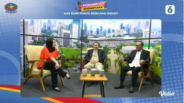 Podcast Nusantara dengan tema Gas Bumi Punya Rencana Induk bersama BPH Migas.