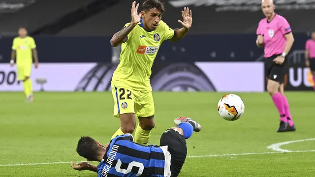 Taklukkan Getafe 2-0, Inter Milan Melaju ke Perempat Final