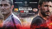 Barcelona vs PSV (Liputan6.com/Abdillah)