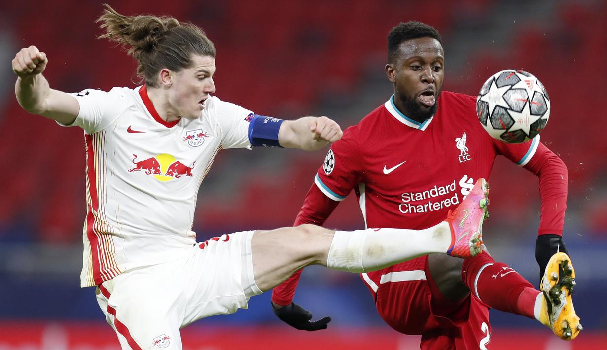 FOTO: Hajar RB Leipzig, Liverpool Berjaya di Liga Champions - Dunia Bola.com