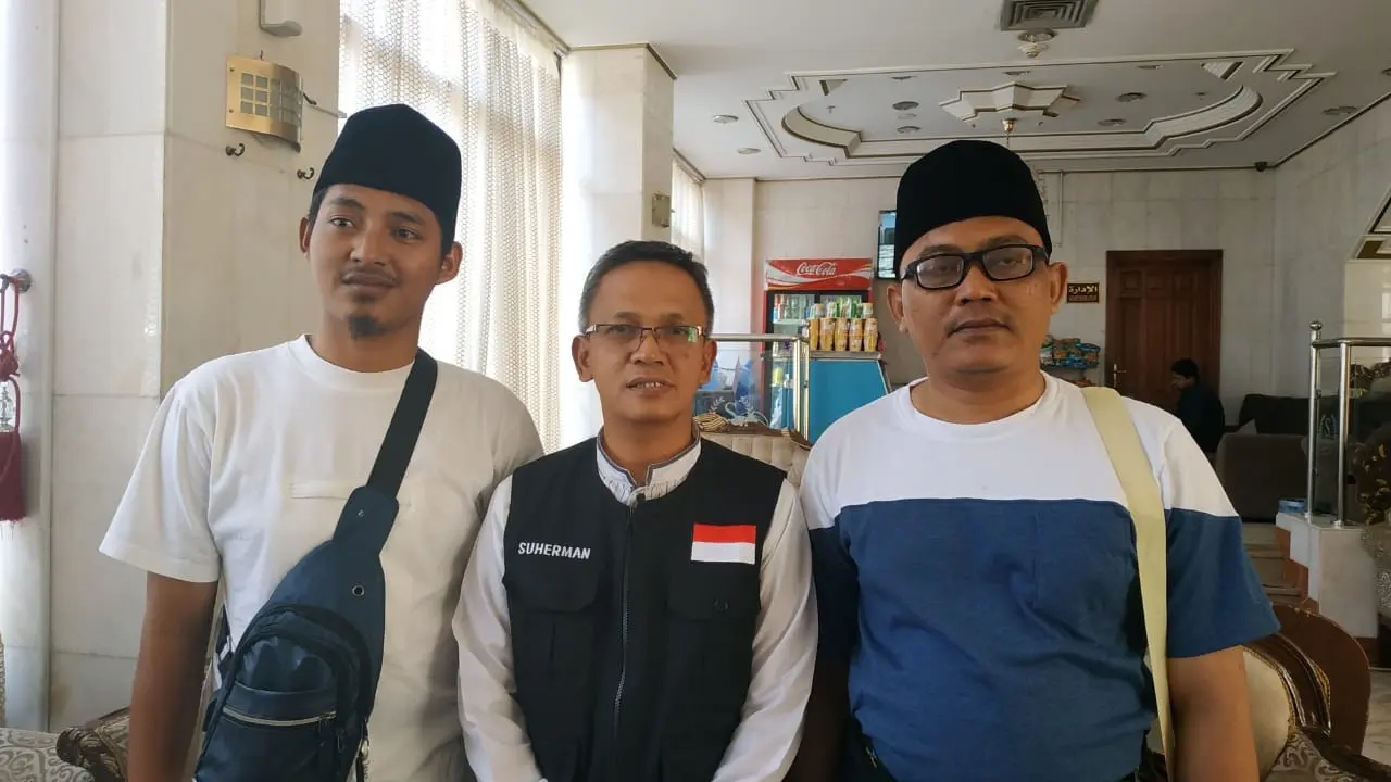 Jemaah haji Indonesia yang sempat bertemu dengan Putra Raja Salman. Liputan6.com/Nurmayanti