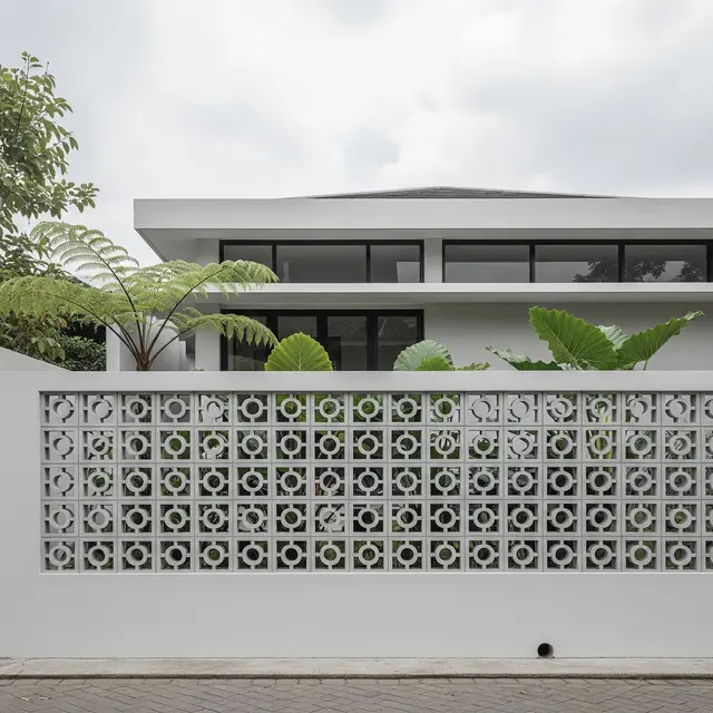 Model Pagar Minimalis Tanpa Tiang Besar