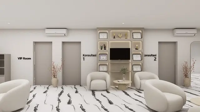 Potret MK SKIN, Klinik Baru Maharani Kemala yang Dibuka Awal 2025 (instagram/maharanikemala).