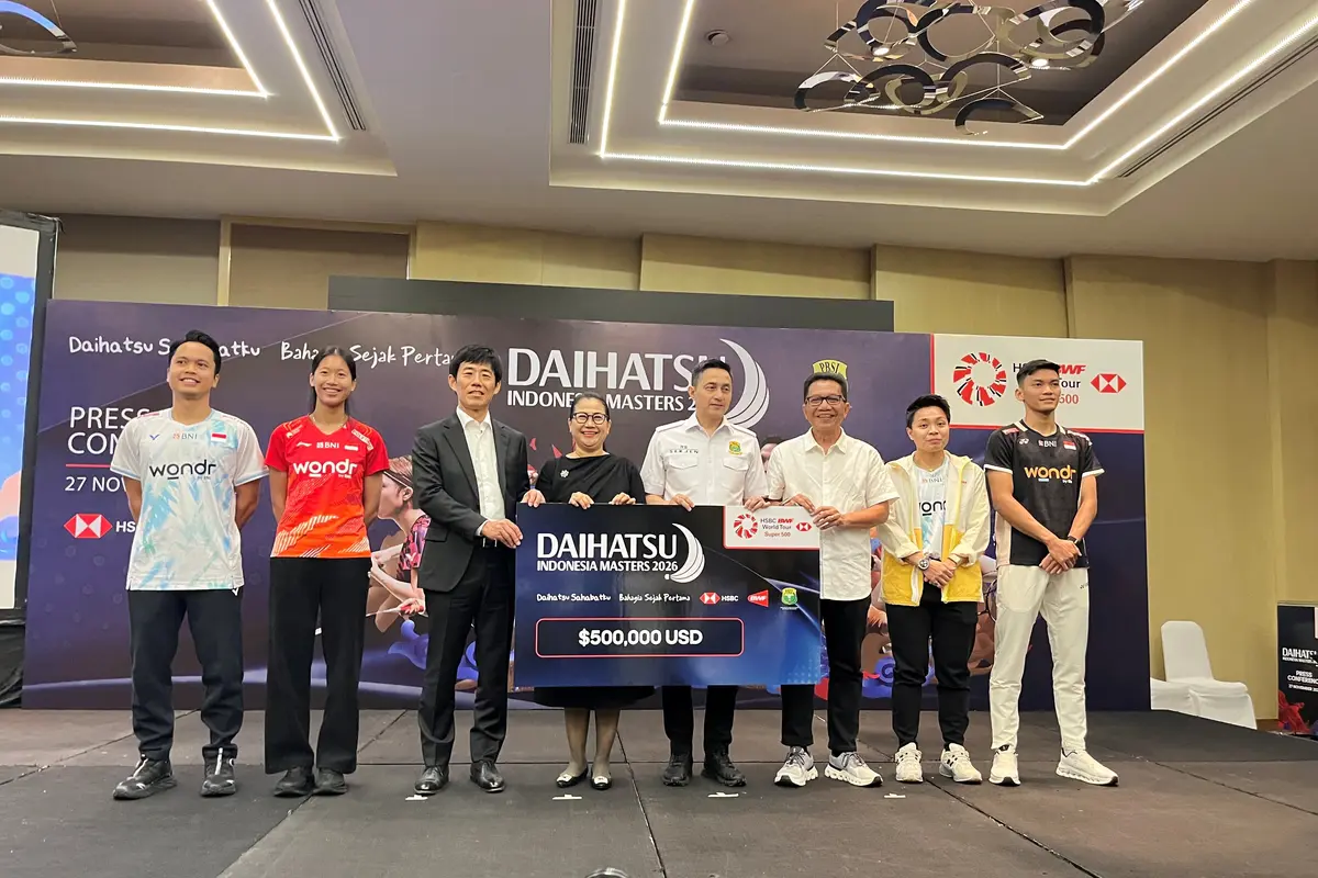 Komitmen Daihatsu Dukung Bulutangkis Lewat Indonesia Masters 2026 (ist)