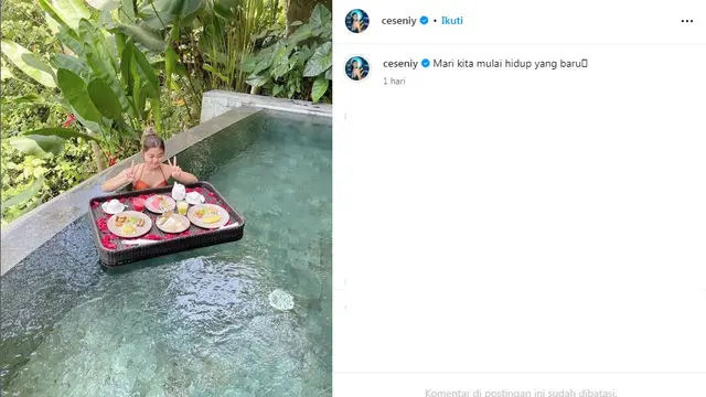 7 Potret Cesen Eks JKT48 Hapus Foto Marshel Widianto Usai Umumkan Kehamilan Kedua