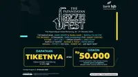 Mau Nonton The Papandayan Jazz Fest 2024? Yuk Menabung di bank bjb dan Dapatkan Diskon Tiketnya!