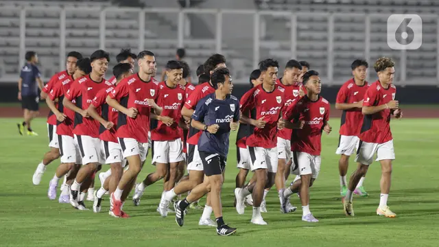 Intip Persiapan Akhir Timnas Indonesia U-23