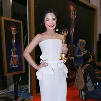 Penyanyi Andien, merasa tahun ini adalah tahun yang paling membanggakan untuknya. (Galih W. Satria/Bintang.com)