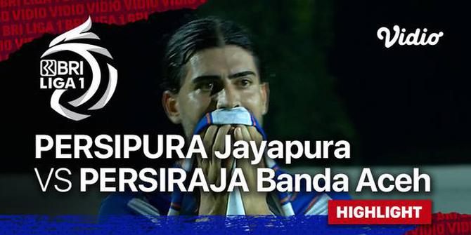 VIDEO: Highlights BRI Liga 1, Persipura Jayapura Bermain Imbang Tanpa Gol Kontra Persiraja Banda Aceh