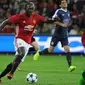 Dwight Yorke, legenda MU dalam sebuah acara amal di Perth Australia Maret lalu (Greg Wood / AFP)