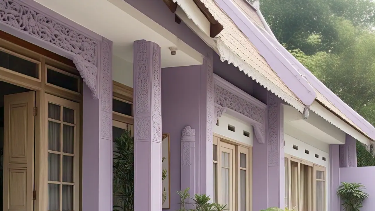 Lavender dan Putih