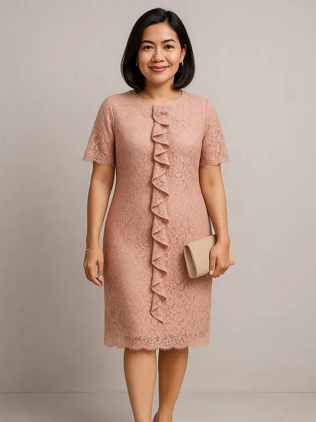 Inspirasi Dress Brokat Elegan yang Jauh dari Kesan Jadul (Foto: ChatGPT)