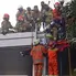 Gedung Cyber di kawasan Jalan Kuningan Barat Raya Nomor 8, Mampang Prapatan, Jakarta Selatan, Kamis (2/12/2021), mengalami kebakaran.