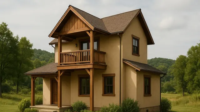 Model Rumah Sederhana Semi Permanen tapi Mewah di Desa