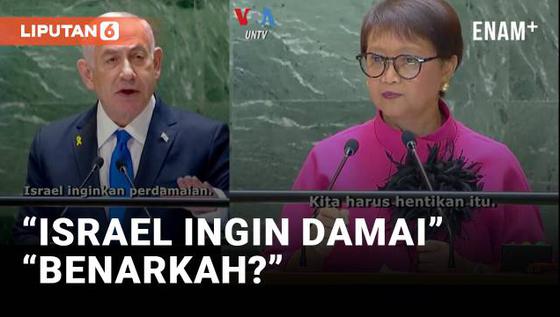 VIDEO: Pidato Terakhir Menlu Retno Marsudi di PBB Merespons Pidato Israel