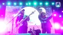 Sejumlah musisi dan penyanyi Tanah Air tampil memberikan aksi panggung terbaiknya dalam acara Pertamina Weekend Festival 2024. (Liputan6.com/Angga Yuniar)